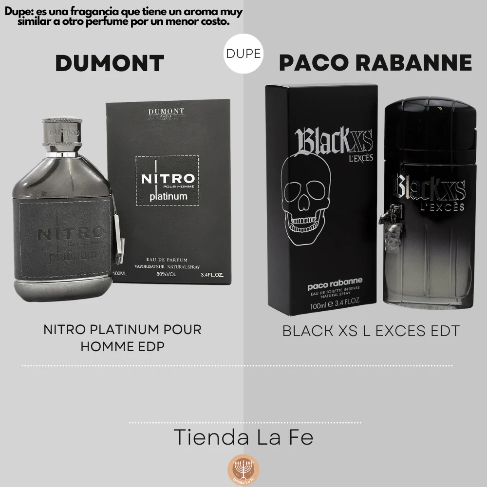 Dumont Paris Nitro Platinum Men 100ml EDP